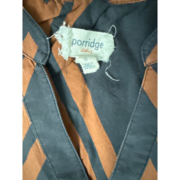 Anthropologie Porridge Mireil Midi Dress Brown Size Small - Picture 8 of 11